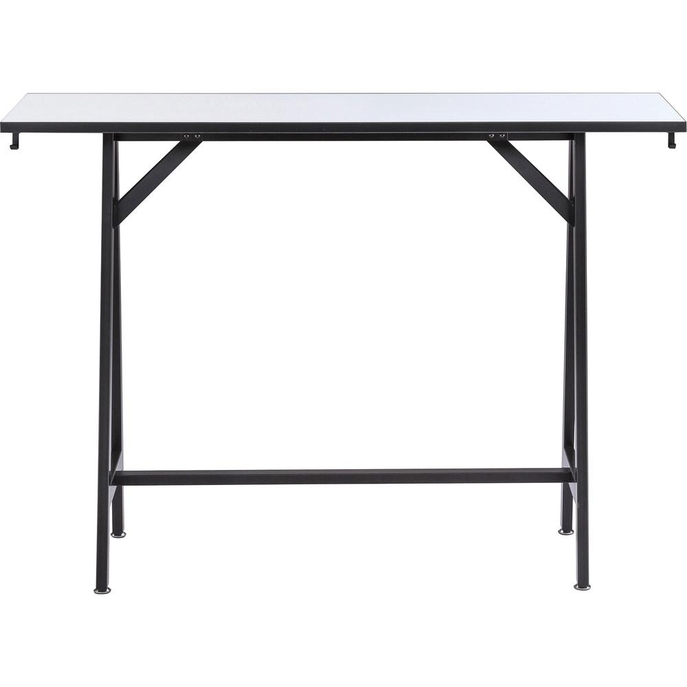 Safco Spark Teaming Table Standing-height Base - Powder Coated Base - 42.25" Height - Assembly Required - Black