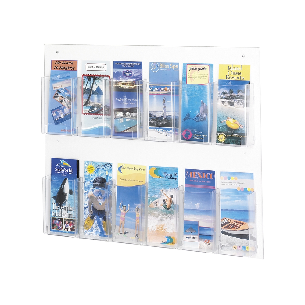 Clear2c 12 Pamphlet Display Clear