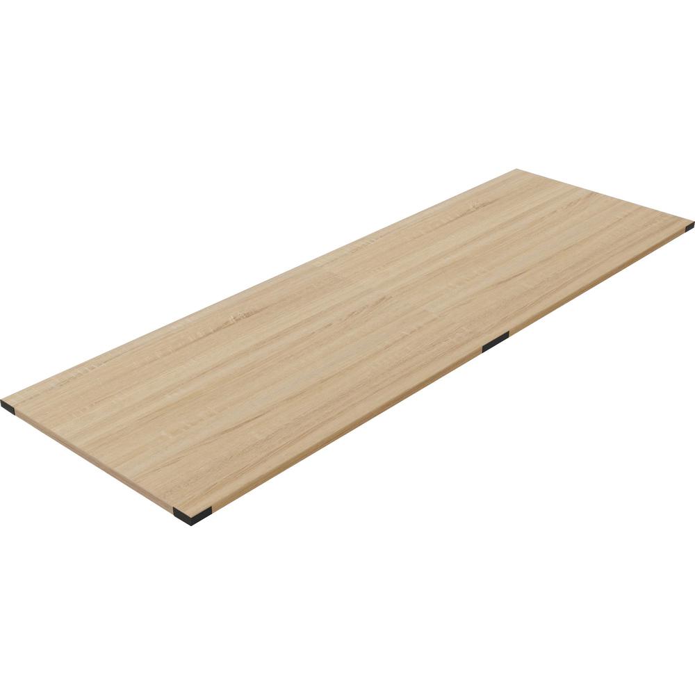 Safco Mirella Half Conference Tabletop - 72" x 47.5" x 1.6" Table Top - Material: Particleboard - Finish: Sand Dune, Laminate