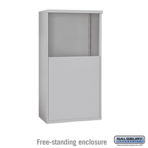 Free-Standing Enclosure - for 3706 Double Column Unit - Aluminum