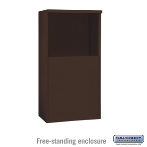 Free-Standing Enclosure - for 3706 Double Column Unit - Bronze