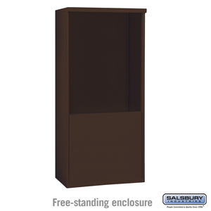 Free-Standing Enclosure - for 3710 Double Column Unit - Bronze