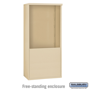 Free-Standing Enclosure - for 3710 Double Column Unit - Sandstone