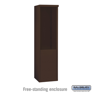 Free-Standing Enclosure - for 3710 Single Column Unit - Bronze