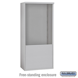 Free-Standing Enclosure - for 3711 Double Column Unit - Aluminum