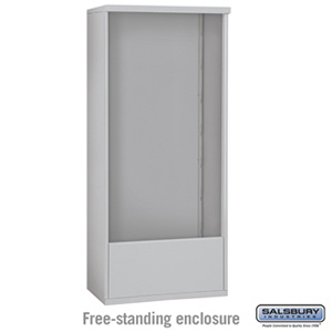 Free-Standing Enclosure - for 3716 Double Column Unit - Aluminum