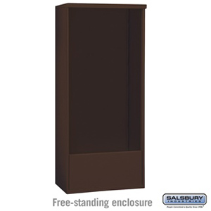 Free-Standing Enclosure - for 3716 Double Column Unit - Bronze
