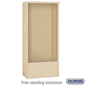 Free-Standing Enclosure - for 3716 Double Column Unit - Sandstone