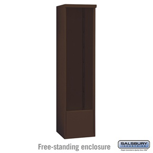 Free-Standing Enclosure - for 3716 Single Column Unit - Bronze
