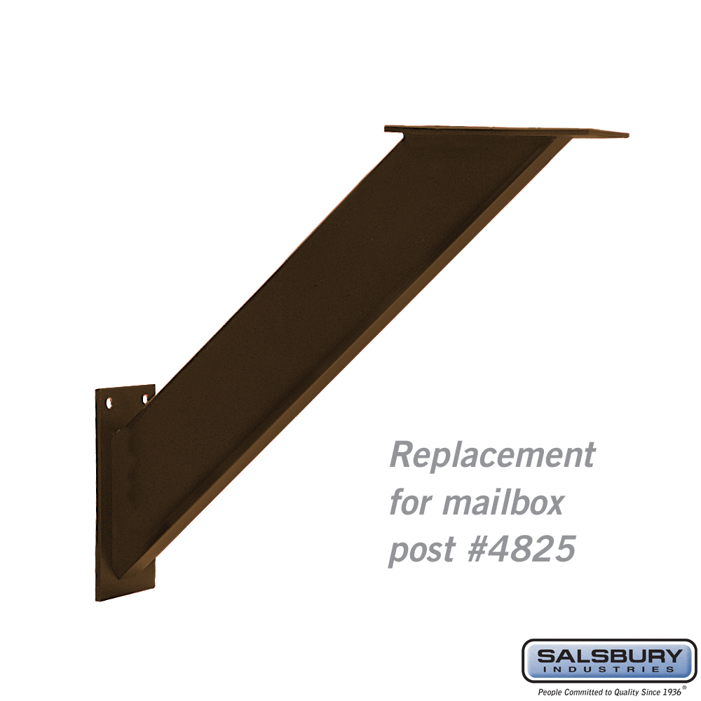 Arm Kit - Replacement for Decorative Mailbox Post - Modern - Bronze