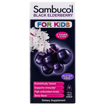 Sambucol Black Elderberry Liquid For Kids (4 fl Oz)