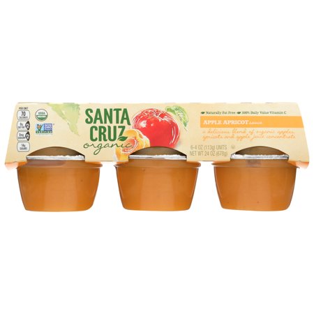 Santa Cruz Apricot Applesauce (12x6x4 Oz)