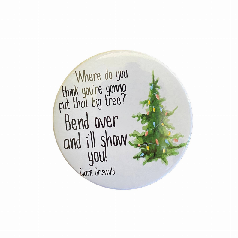 Bend Over Holiday Magnet