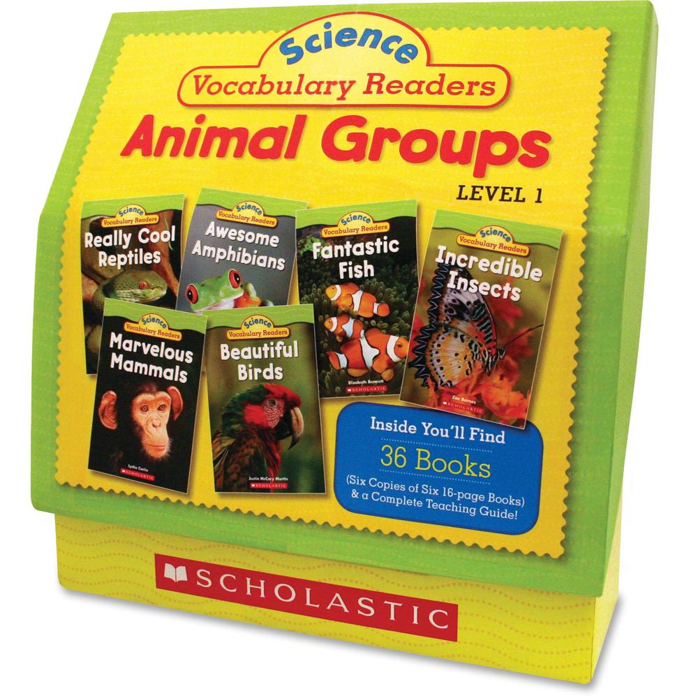 Scholastic Vocabulary Readers Animal Groups Level 1 Printed Book Set Printed Book by Liza Charlesworth - Book - Grade 1-2 - Engl