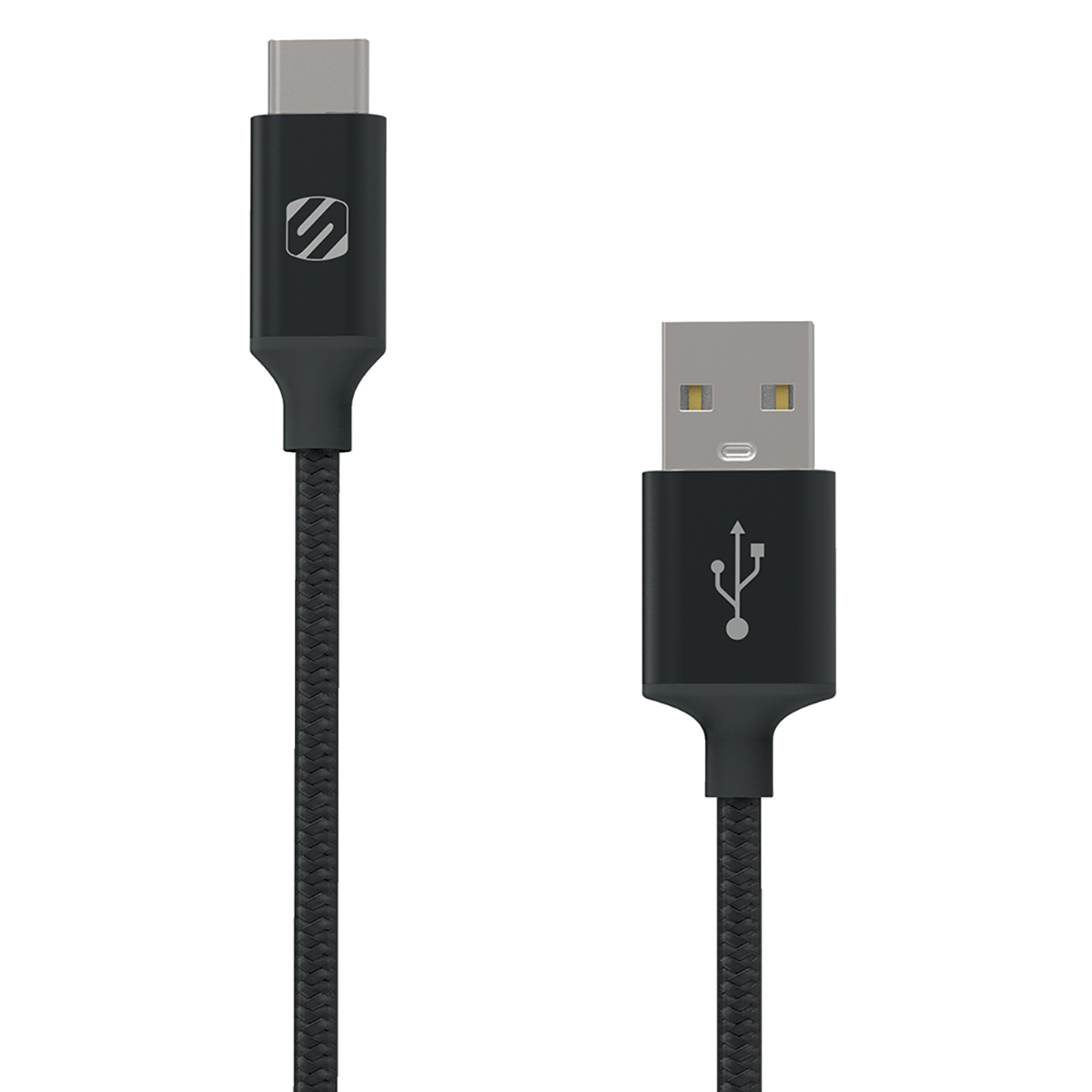 10ft Braided USB-C Cable Black