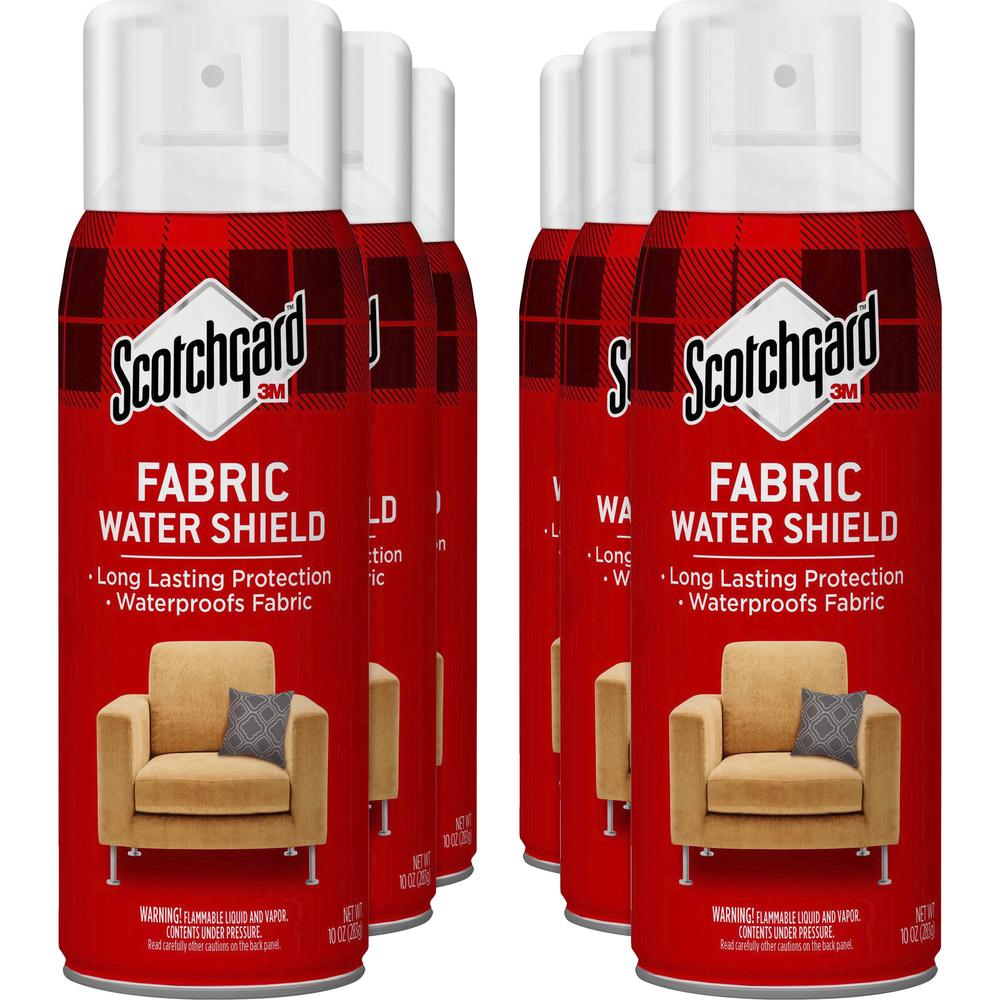 Scotchgard Fabric Water Shield - Liquid - 10 fl oz (0.3 quart) - 6 / Carton - Aqua