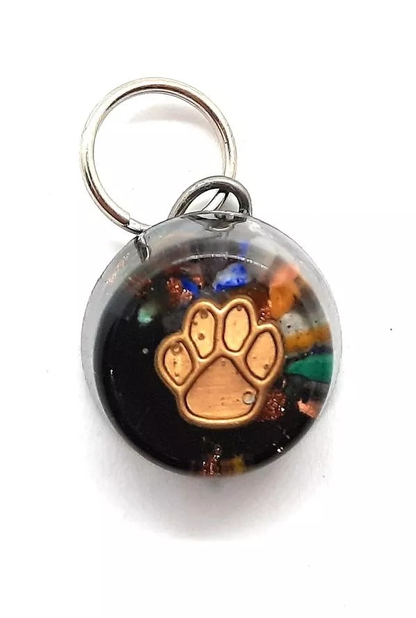 EMF 5G protection Pet Charm Cat/Sml Dog with Split Ring