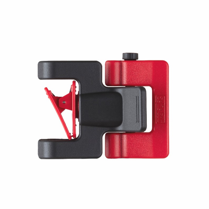 SelfieGolf - The Ultimate Cell Phone Clip System - Red/Black