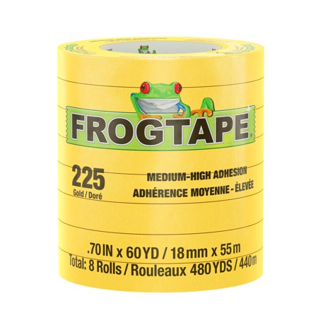 FROGTAPE CP 225 PERFORMANCE GRD MASKING TAPEGOLD18MMX55M