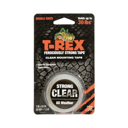 TREX STRONG AND CLR MOUNTING TAPECLR 1 IN.X60 IN