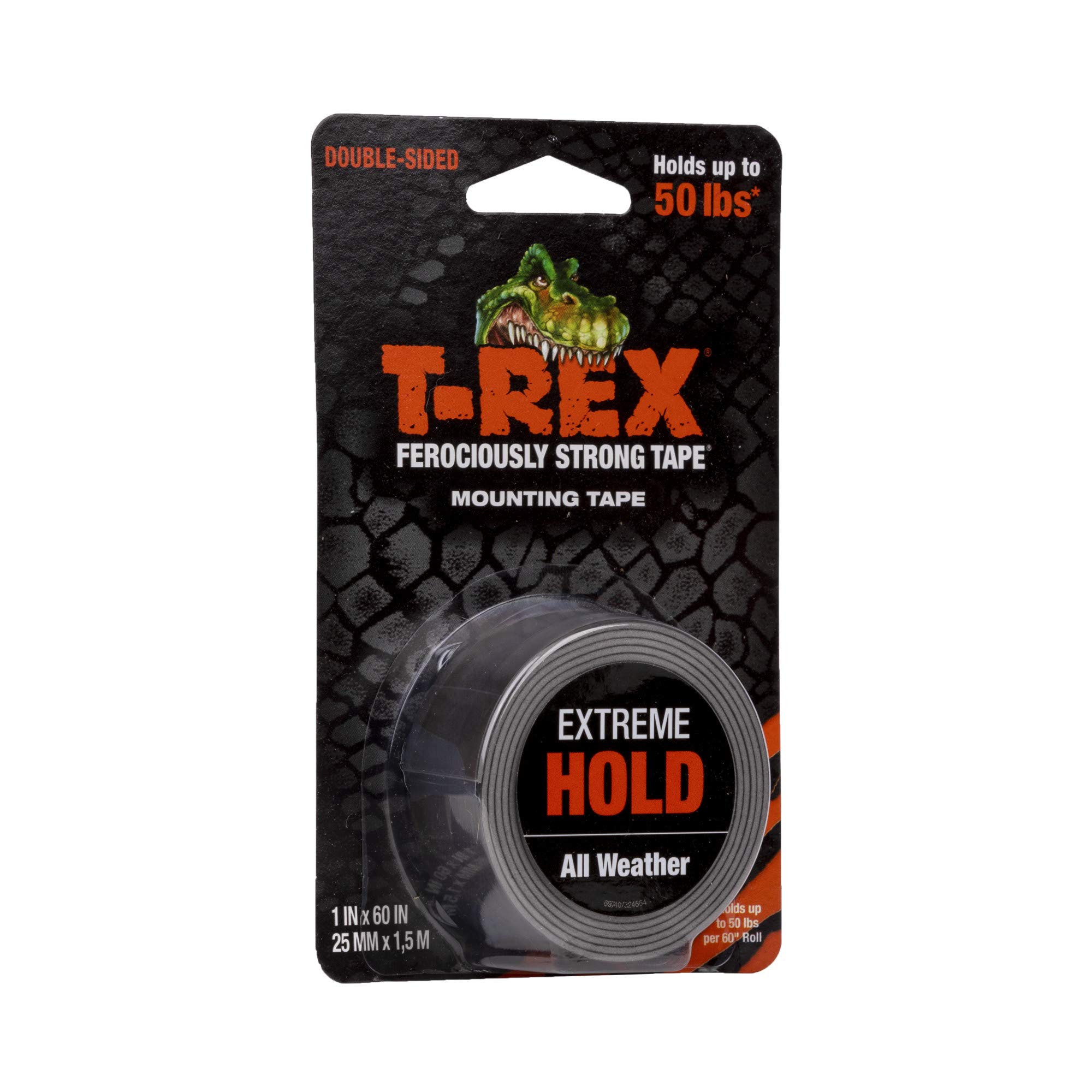 TREX EXTREME HOLD MOUNTING TAPEBLK 1 IN.X60 IN