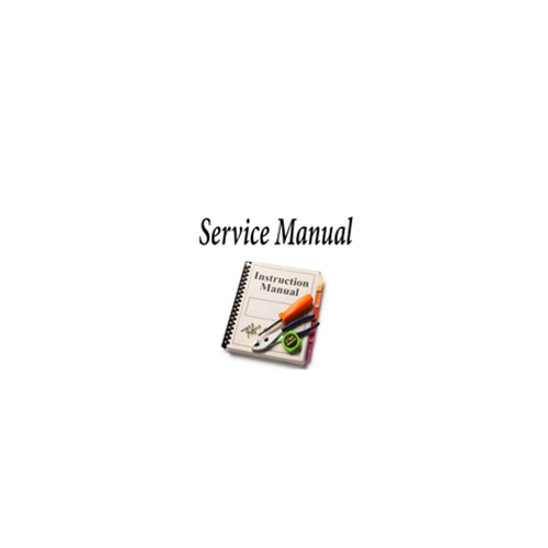 Service Manual For Fr465