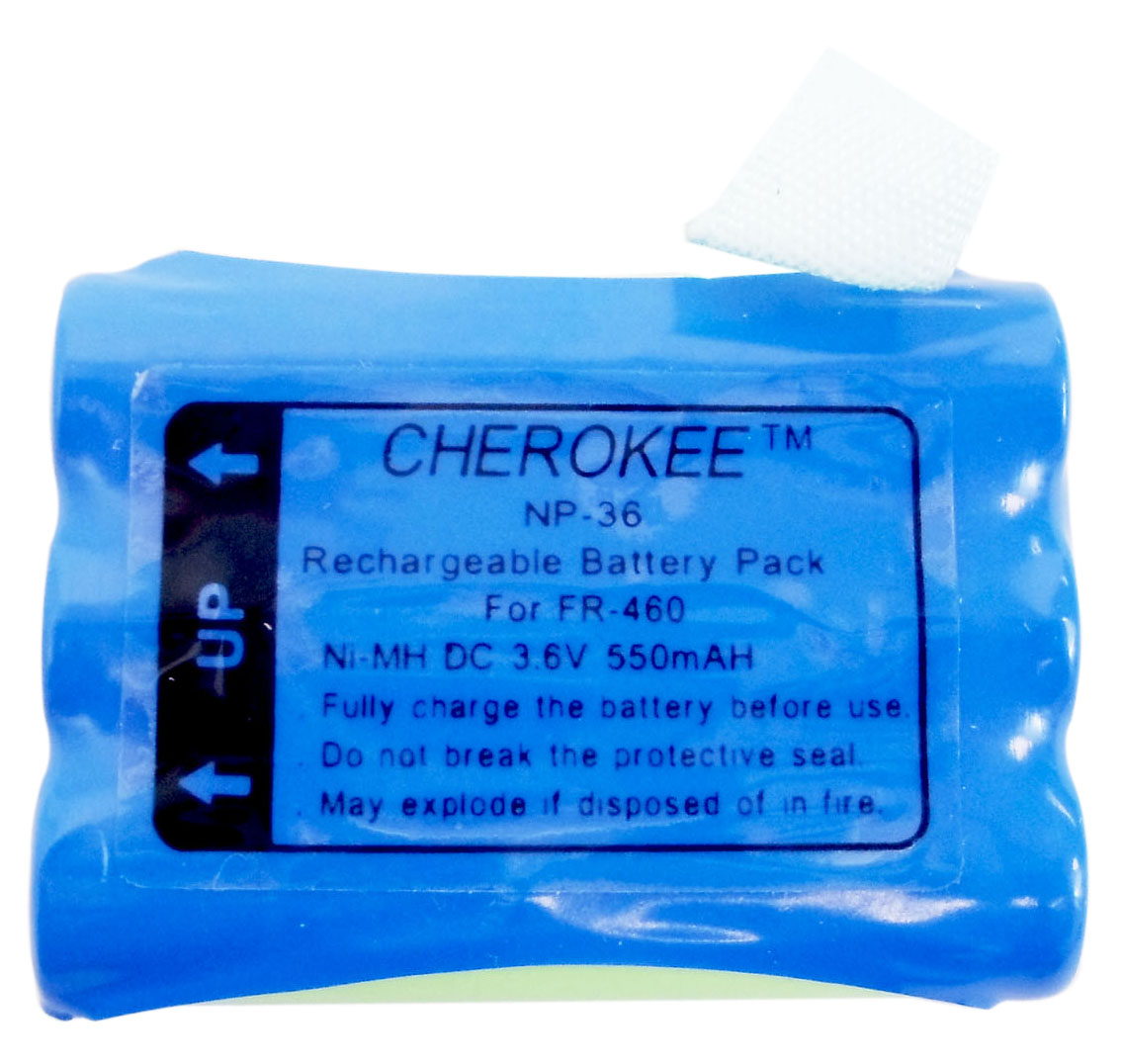 Cherokee - NP36 Replacement 3.6 V, 550 Mah Nimh Battery Pack For Cherokee Fr460
