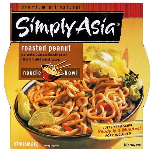 Simply Asia Roasted Peanut Noodle Bowl (6x8.5 Oz)