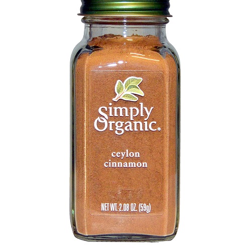 Simply Organic Ceylon Cinnamon Grind (6X2.08 OZ)