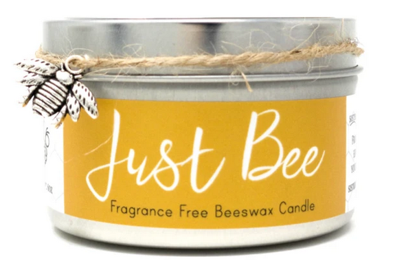 Beeswax Candle - Just Bee (no added scent)