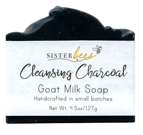 Charcoal Goat's Milk Soap (4.5oz)