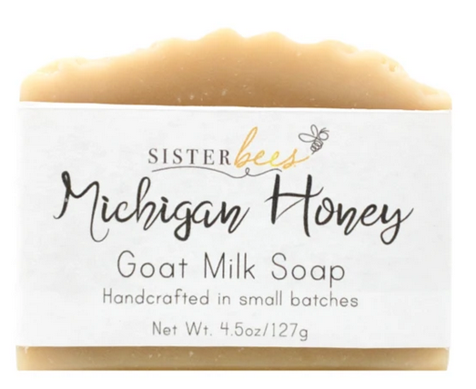 Michigan Honey Goat's Milk Soap (4.5oz)