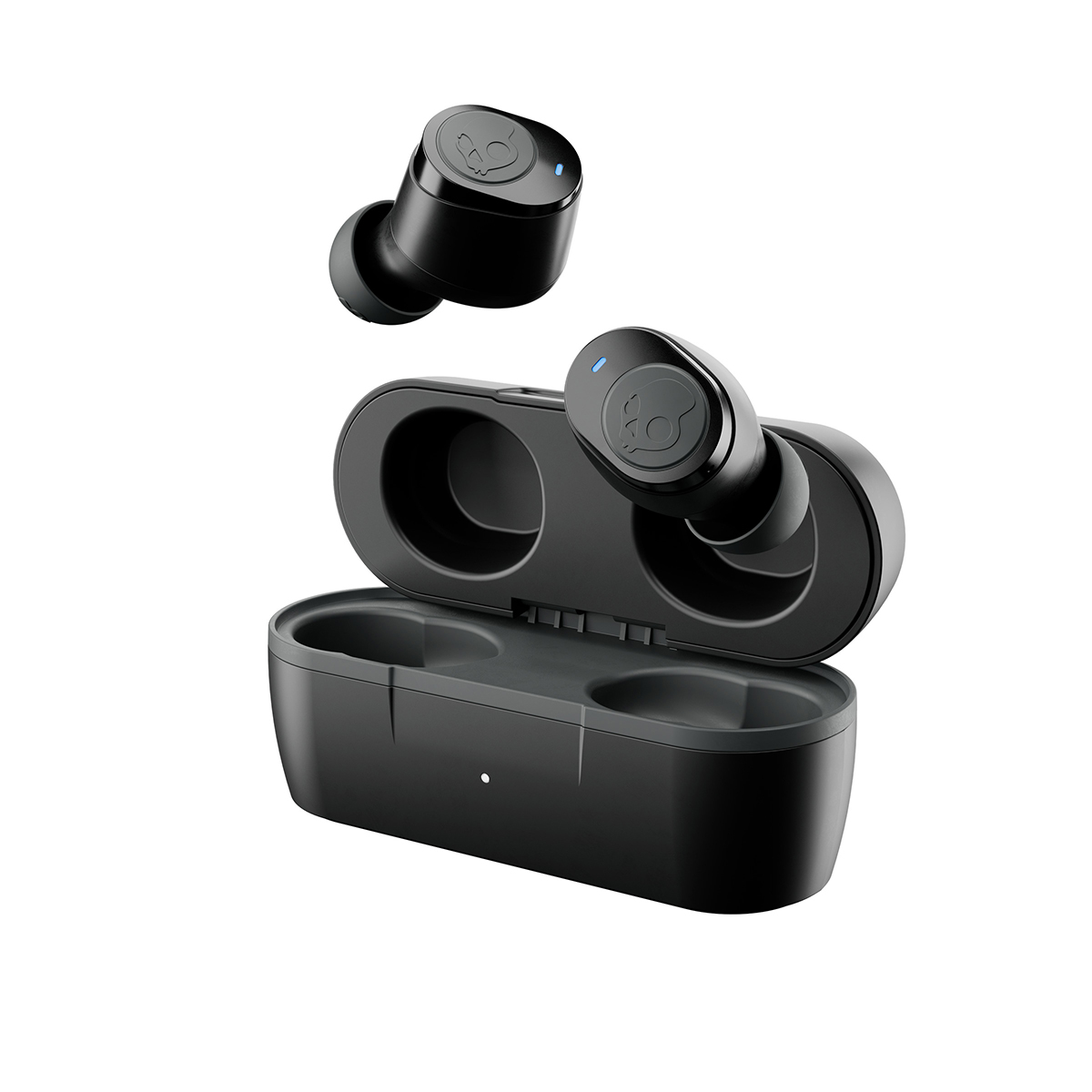 Skullcandy Jib True 2 Wireless Earbuds with Charging Case Tile-Finding Technology Water-Resistant Buds Black S1JTWP740