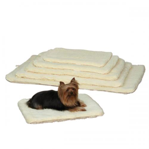 Slumber Pet Double Sided Sherpa Mat - Small Natural