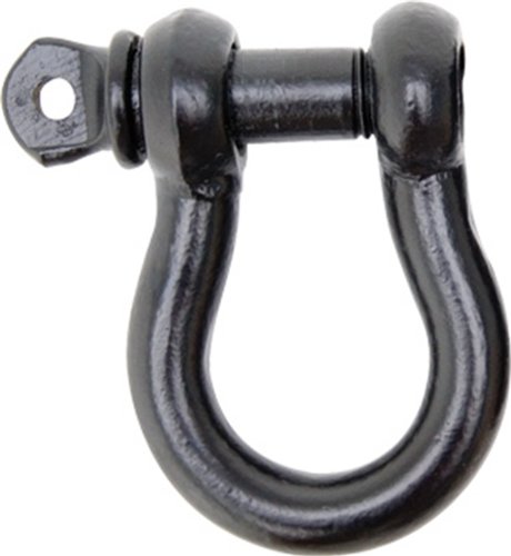 D-RING - 1/2IN - 2 TON RATING - BLACK
