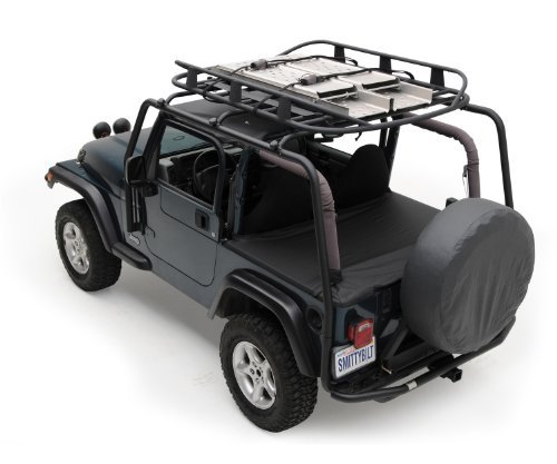 07-18 WRANGLER (JK) - 4 DOOR SRC ROOF RACK - 300 LB RATING - BLACK TEXTURED