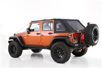 10-18 WRANGLER (JK) 4 DOOR BOWLESS COMBO TOP W/TINTED WINDOWS - PROTEK