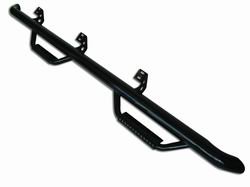 07-18 TUNDRA CREW MAX - 6.6FT BED NERF STEPS - 4 STEP - GLOSS BLACK