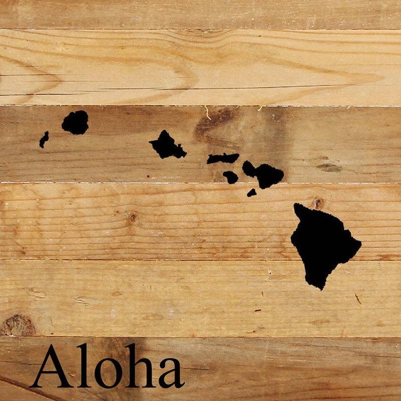 Aloha... Wall Sign