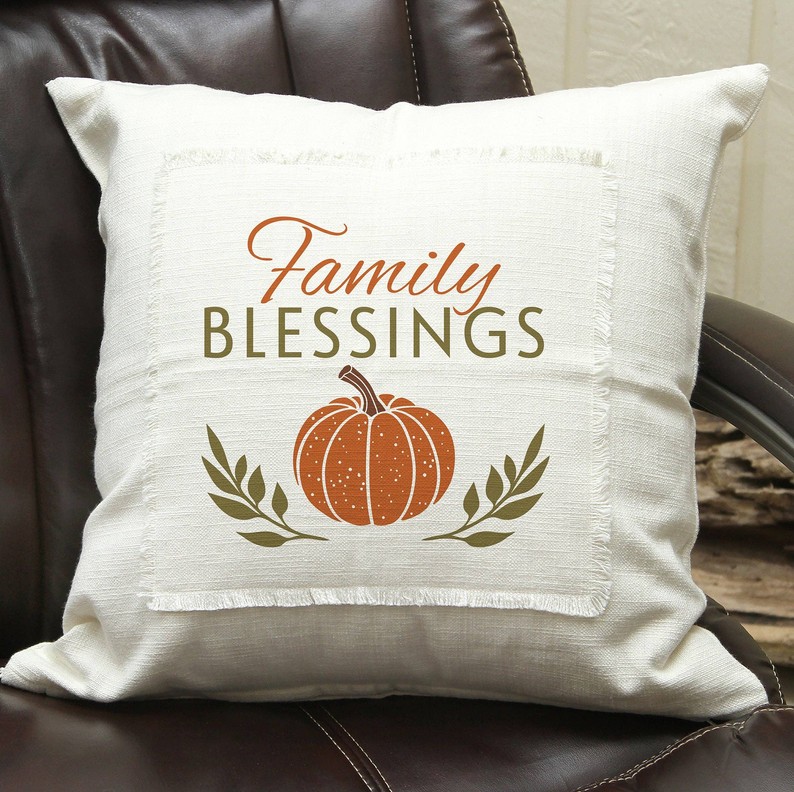 Family Blessings... Pillow Cover
