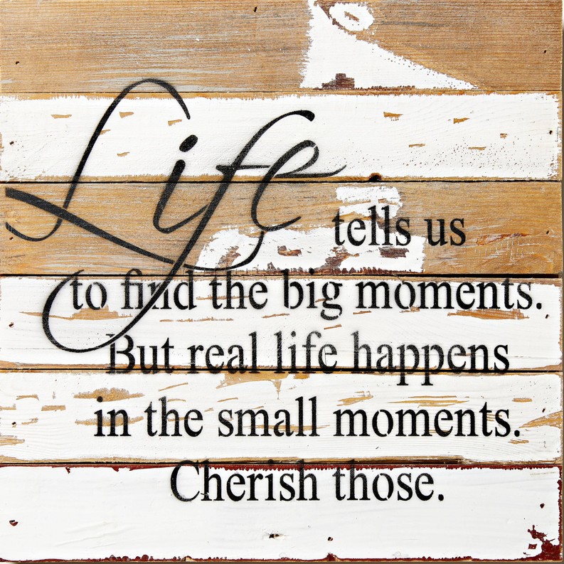 Find the Big Moments... Wall Sign