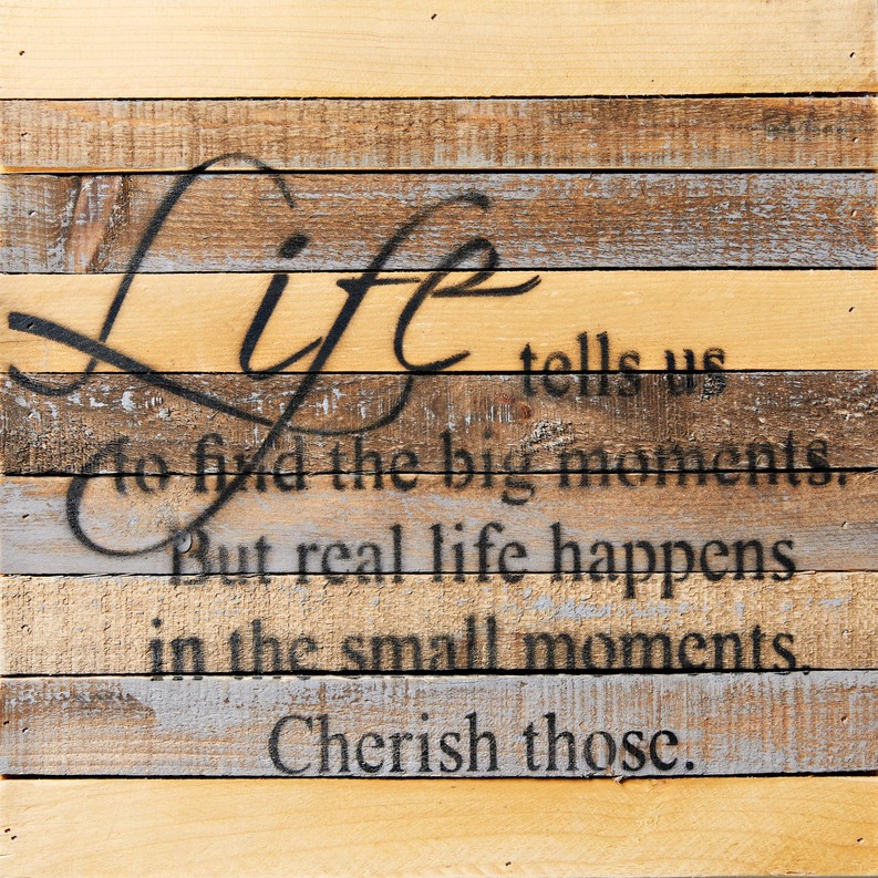 Find the Big Moments... Wall Sign