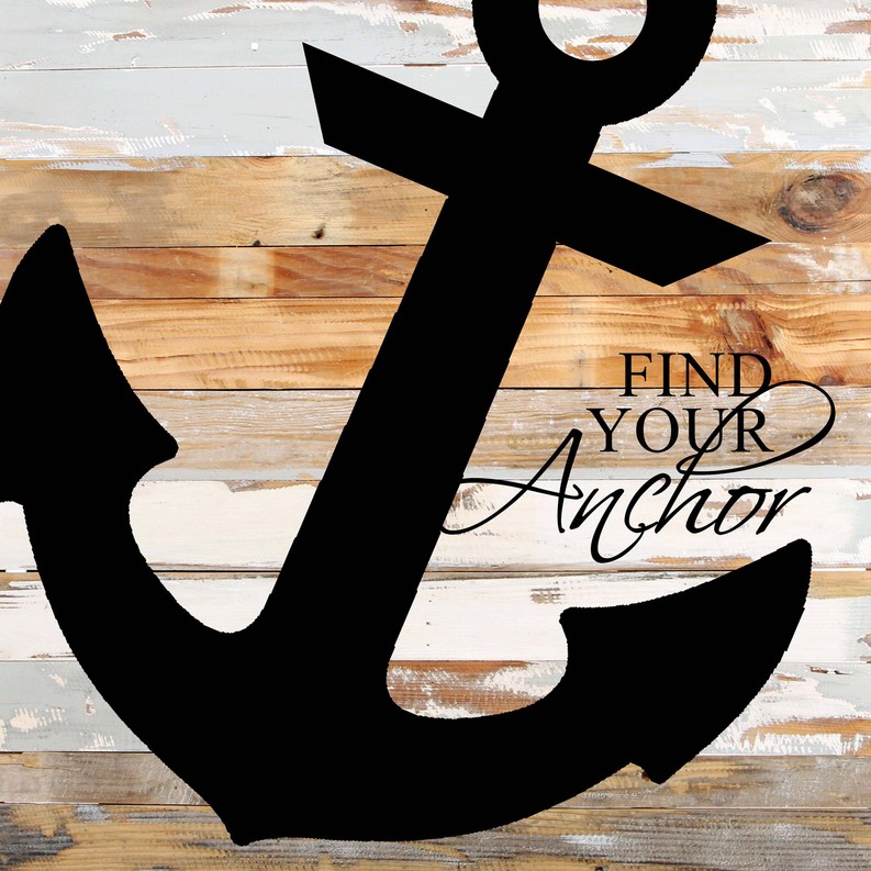 Find Your Anchor... Wall Sign