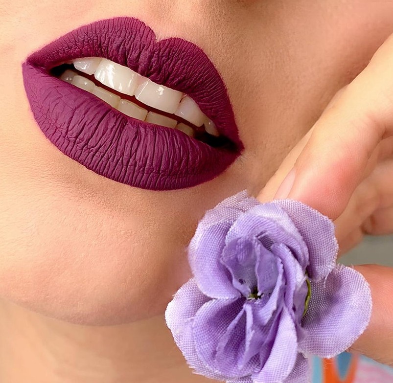 Matte Liquid Lipstick - 36mL Purple Shade 13