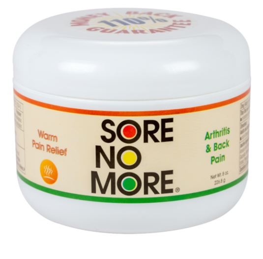 Sore No More Warm Pain Relief  8 oz. Jar