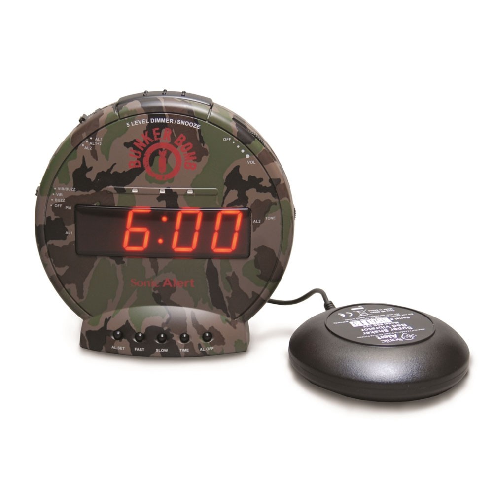 Bunker Bomb Alarm Clock