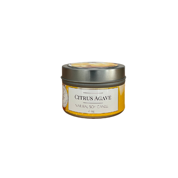 Soy Wax Candle - 4ozCitrus Agave