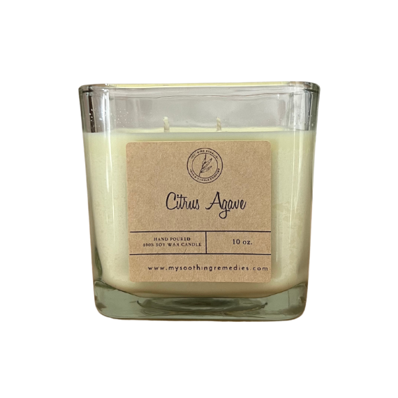Soy Wax Candle - 10oz each/120oz TotalCitrus Agave