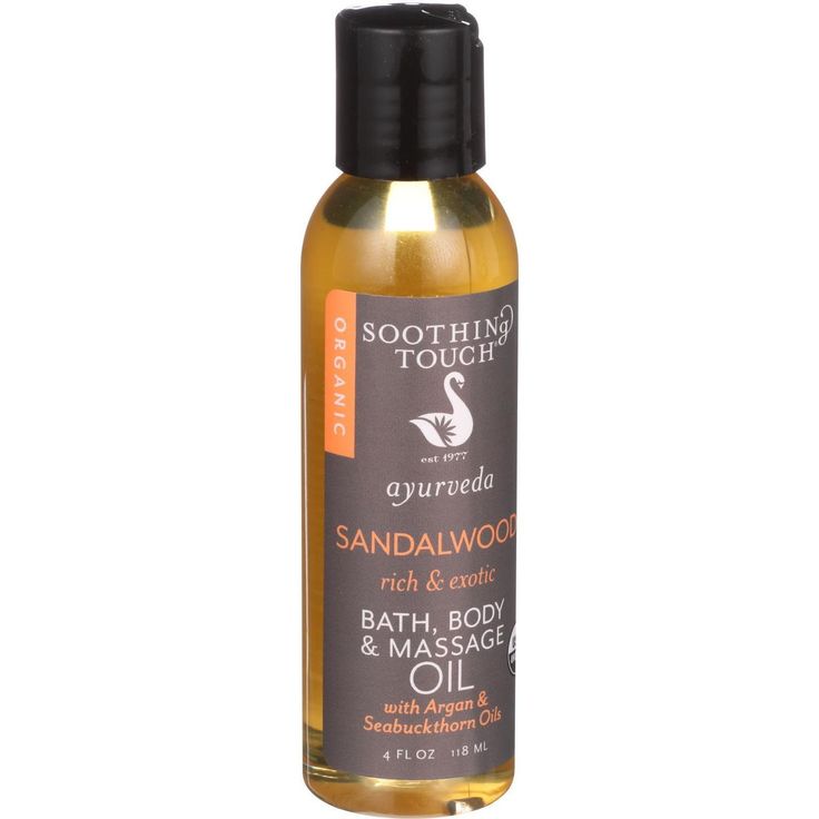Soothing Touch Bath Body and Massage Oil Sandalwood (1x4 OZ)