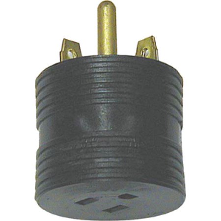 (Bulk No Packaging) 30A To 5-15 Reverse Adapter (Round)
